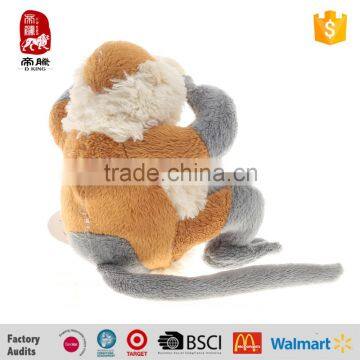 Sedex 4 Pillar Best Made Soft Toy Monkey Toys for Baby Wholesale Custom Made photo-6