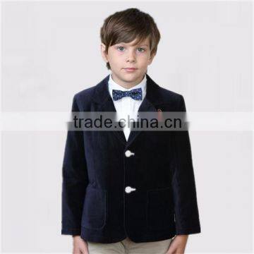 kids clothing wholesale branded corduroy tuxedo suits for boys