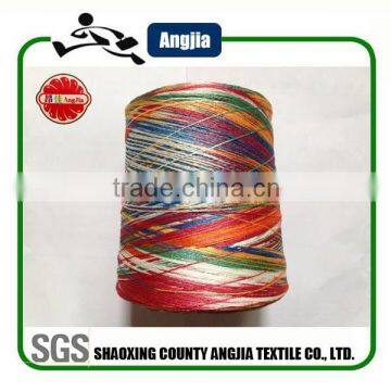 Polyester Dope Dyed Yarn Embroidery Thread