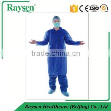 Hot selling high quality SMS non woven disposable surgical gown