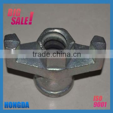 International Standard Galvanized Formwork Tie Rod Wing Nut