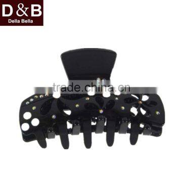 HYC0509 Fashionable elegant inlay colorful rhinestone hair claw