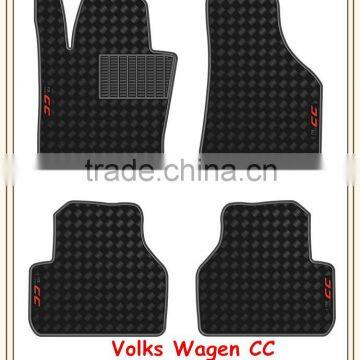 Original car floor mats for Volks wangen CC latex car mars / pvc rubber car mats