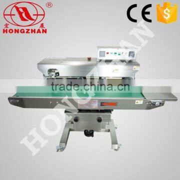 Continuous Bag Sealing Machine With Ink Ribbon