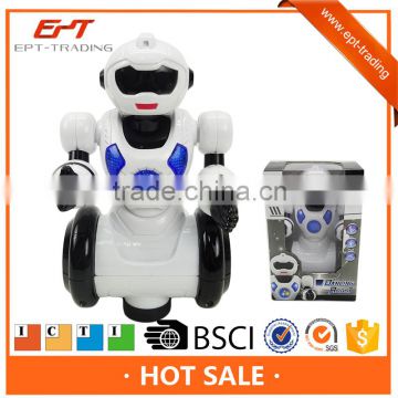 Top quality electric dancing robot with music&light