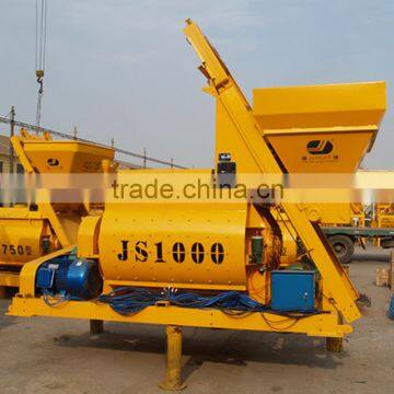 high quality js3000 twin shaft compulsory concrete mixer with factory price