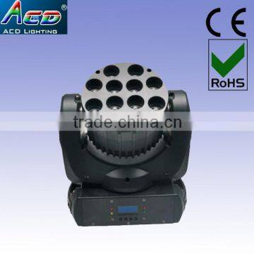 12*4in1 10w rgbw 4in1 led beam moving head light