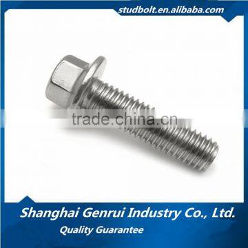 Supplier From China GT Stainless Steel a2 a4 Hex Head Flange Bolt DIN931 DIN6912