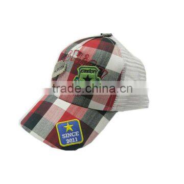 Custom Plush Checked Kids Winter Earflap Cap photo-3