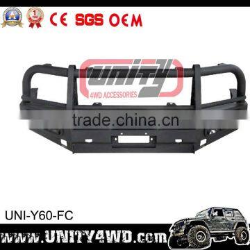 china supplier 4x4 front bumper bull bar for patrol y60