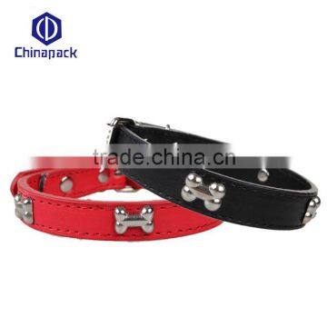 leather Fashion dog collar