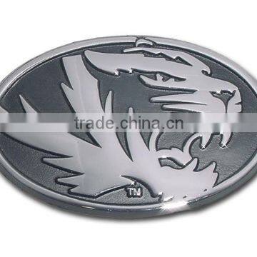 Umo tiger chrome auto emblem