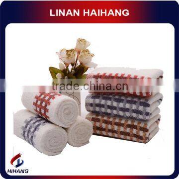 China OEM manufacture hot selling 100%cotton dobby custom towel printing