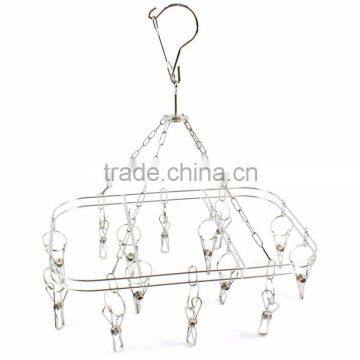 Hot Sale Windproof Stainless Steel Hanging Sock Hanger