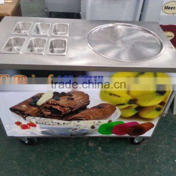 Factory Supply Ice Pan / Fry Ice / Roll Ice Cream Making Machine With Low/cheap Price photo-2