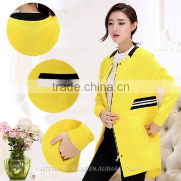 Colorful Korean Style Women's Coat