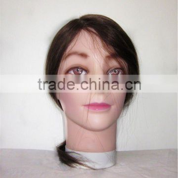 100% Human Remy Hair Training Head,human hair mannequin head