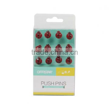 unique cute ladybird push pins novetly push pins