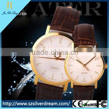 Alibaba China Alloy Case quartz Movement couples anticlockwise Watches