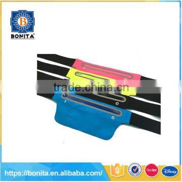 custom wholesale unisex nylon belt waist bag for running