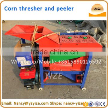 Hot sale maize corn sheller threshing shelling machine