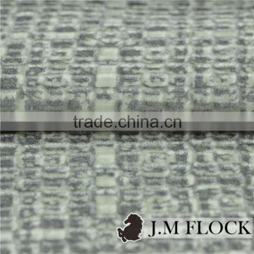 Polyester printing china warp knitting flocked cover fabric for sofa