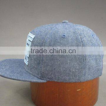 Custom High Quality 6- Panel Snapback Hat With Embroidery photo-3