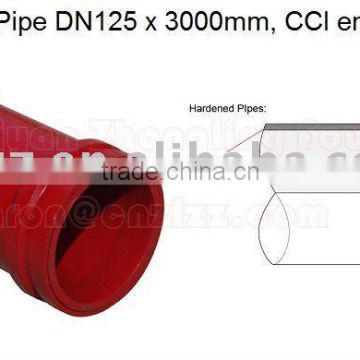 concrete pump hardened pipe