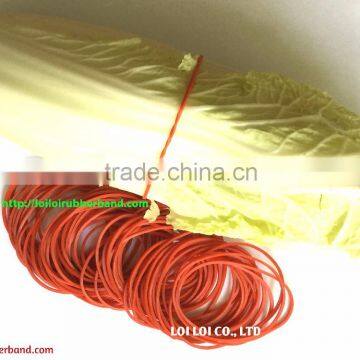 45MM Red Rubber Band for Vegetables - High strength and Eco-friendly Durable Rubber bands