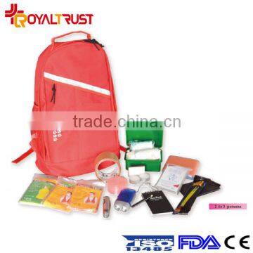 2015 Hot Sale First Aid Backpack For Travel, Waterproof Travel Backpack