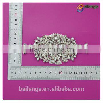 Lace Mesh Design Crystal Motif Heat Transfer Hot Fix Rhinestone