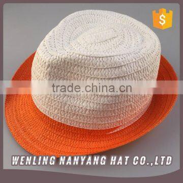 Country Style Fedora Cheap Fedora Hats for Men Farm Straw Hat Colorful Design photo-5