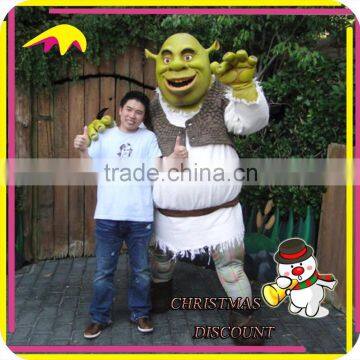 KANO0953 Popualr Vivid Life Size Human Realistic Shrek Statue