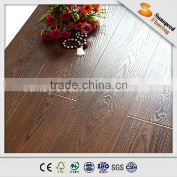 8mm HDF white washed unilin click laminate flooring