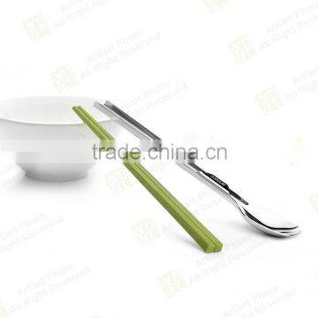 2015 creative food mate-advance, chopsticks and spoon set