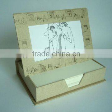 Photo Frame Fold Cover Desktop Notepad