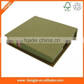 Eco Kraft Paper Arrow Sticky Note Pad in Recycled Case photo-4