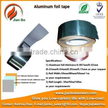 Widely use self adhesive insulation aluminum foil tape