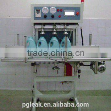 detergent bottle precision leak tester