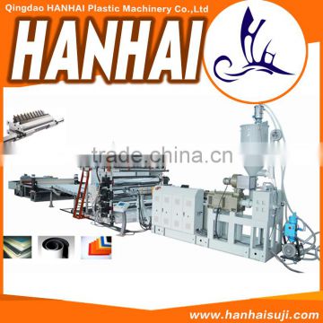 Plastic PP hollow grid sheet making machine