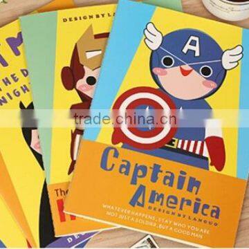 New Cute All Kinds OF Cover Design Notebooks Paper For Kids/Cheap School Notebook Paper Price