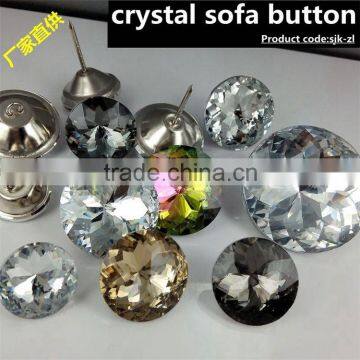 Wholesale prices different types diamond crystal buttons 2016