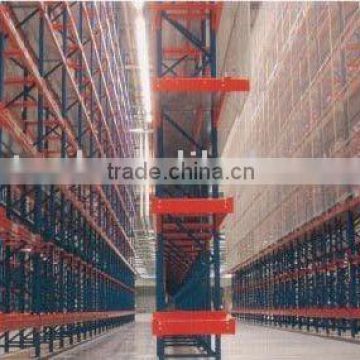 Warehouse pallet racking system