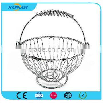 Metal Wire Fruit Basket with Handle DSCN1412
