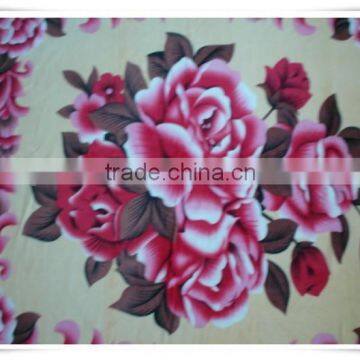 flower shaped light polyester blanket