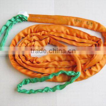 Polyester webbing, eye and eye lifting slings