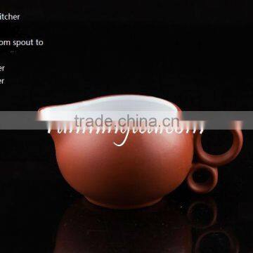Chinese Zisha Clay Red Color Pitcher, 170cc/pitcher