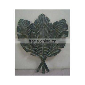 wrought iron leaves, decorative leaf iron craft