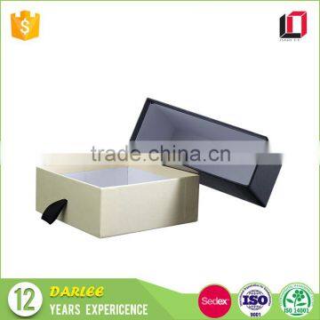 Professional OEM Drawer Shape Popular Leather Mens Wallet Belt Packaging Box
