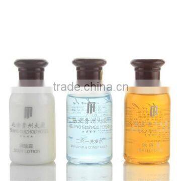 High quality hotel plastic shampoo bottle